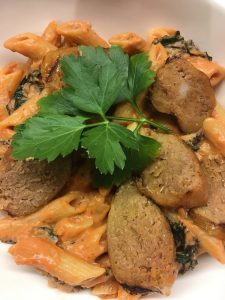 Vegan Sausage Pasta