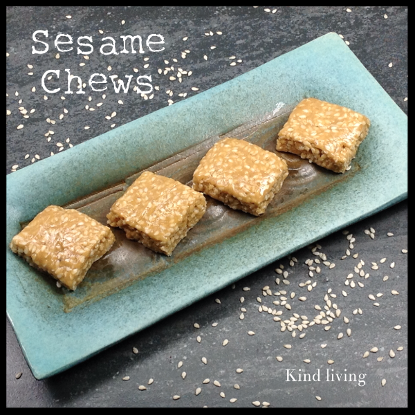 Sesame Sqaure Chews