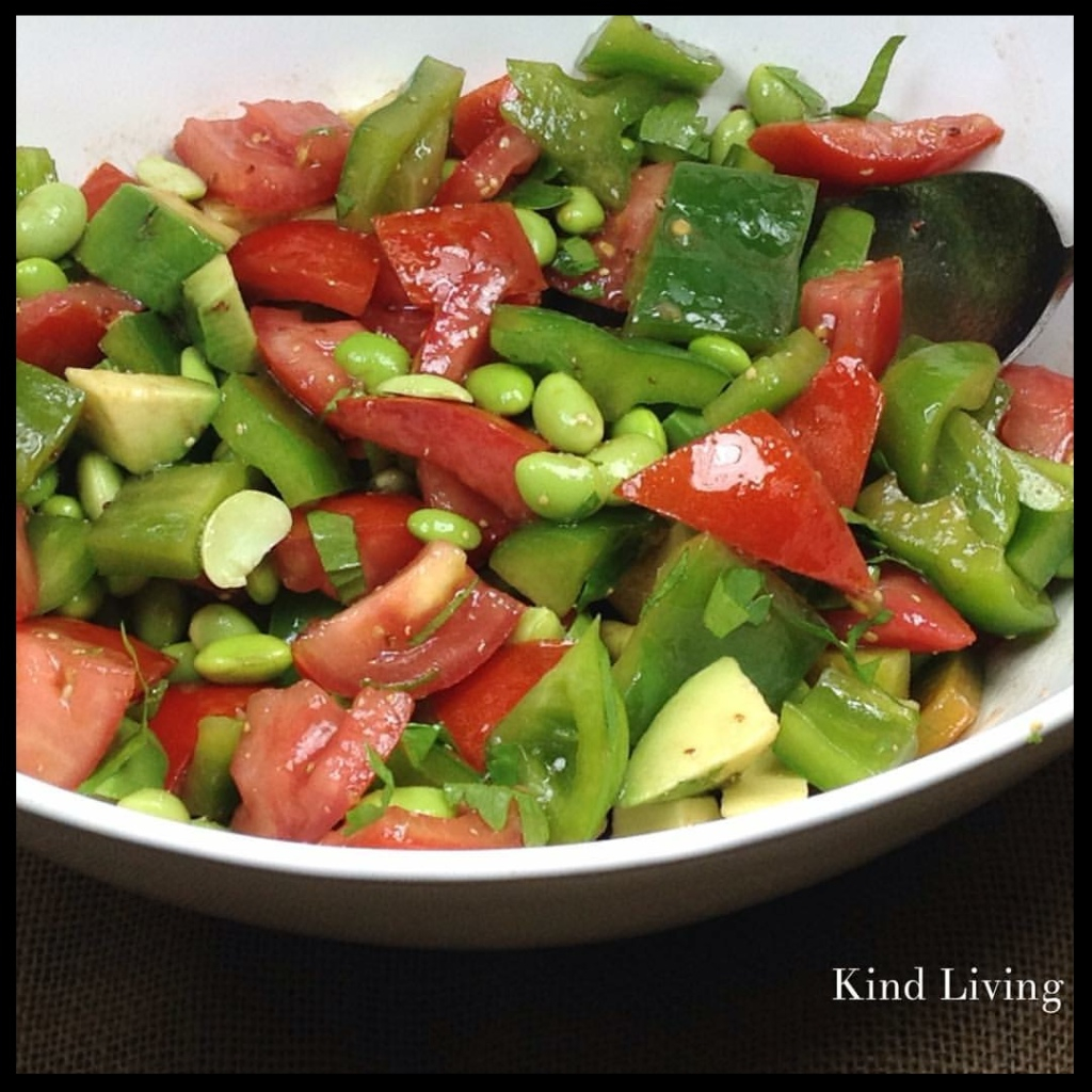 High Protein Veggie Salad