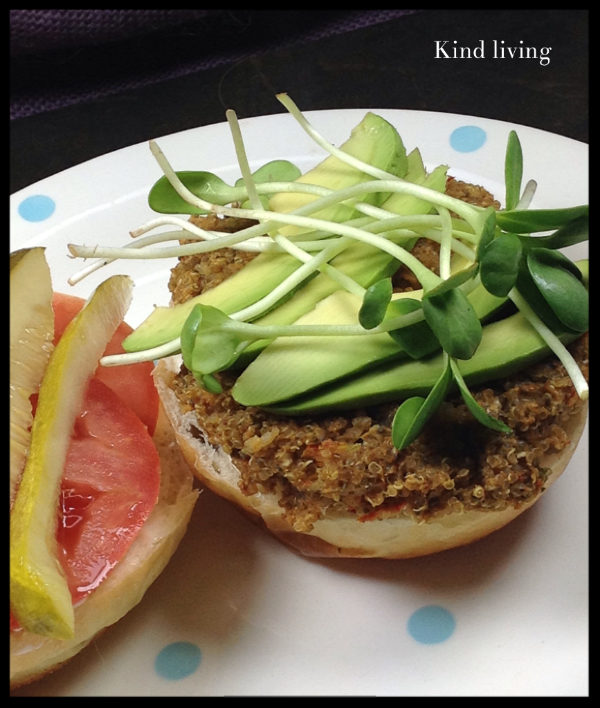 Quinoa Bean Burgers