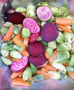 Quinoa Buddha Bowl with Roasted Vegetables and Avocado Ingredients - Kind Living - Orillia