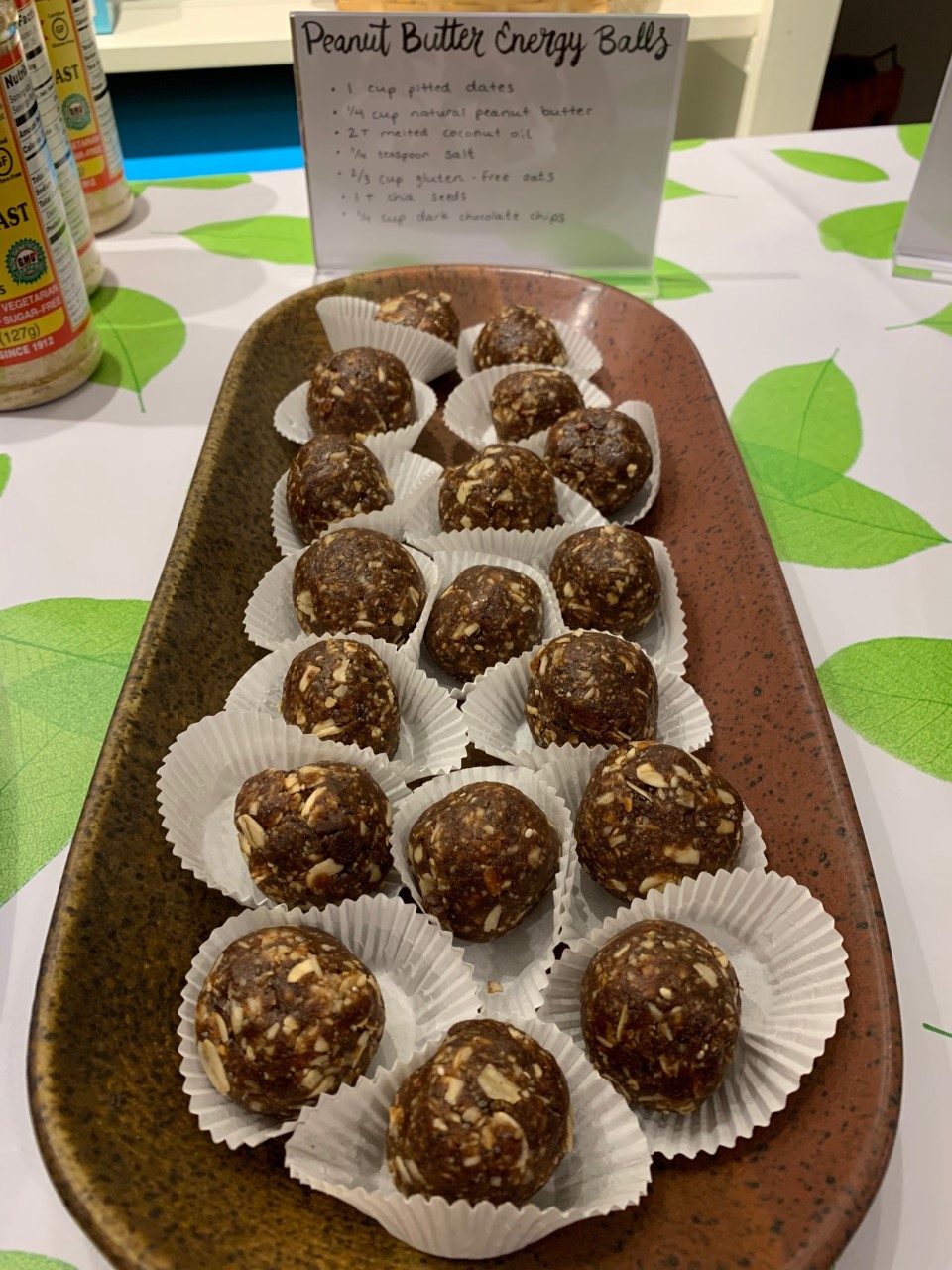 peanut butter energy balls