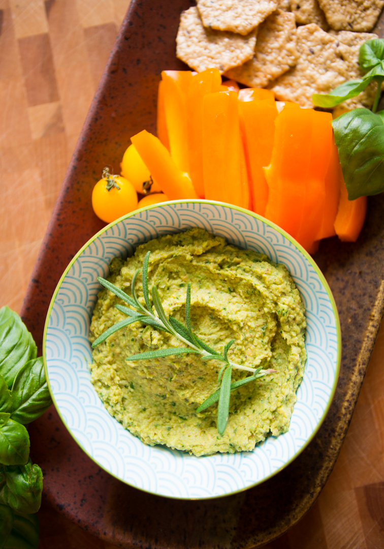 Chickpea Spinach Hummus