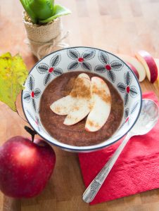 Slow Cooker Apple Sauce with apple slices and cinnamon